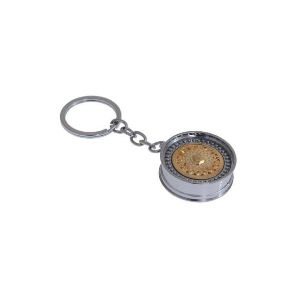 Keychain Rim BBS Gold