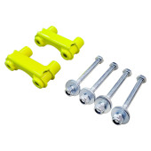 Front shock absorbers HD Lift + 2 inches Jeep Grand Cherokee WJ WG Fluo