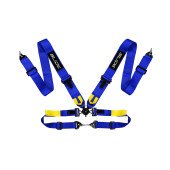 Quick Slide V2 Racing Seat Belts 4P 3" DARK BLUE