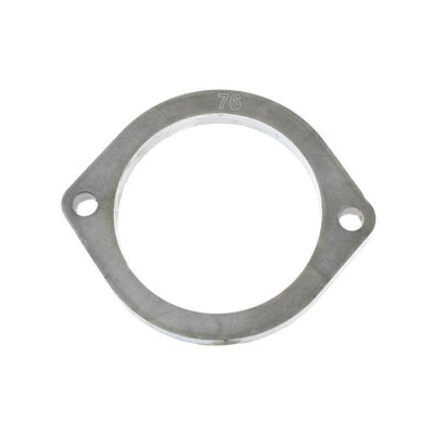 76mm Exhaust Flange Connector with 2 Bolts - Durable Fit