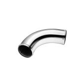 90° Aluminium Pipe 70mm Diameter, 30cm Length - Durable Fit