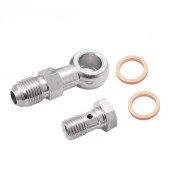 EPMAN M12x1.25mm to AN6 Banjo Bolt Brake Line Adapter