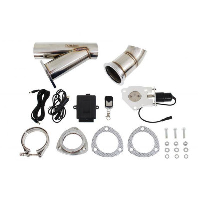 "2.25" V-Band Remote Exhaust Cutout for Enhanced Performance"