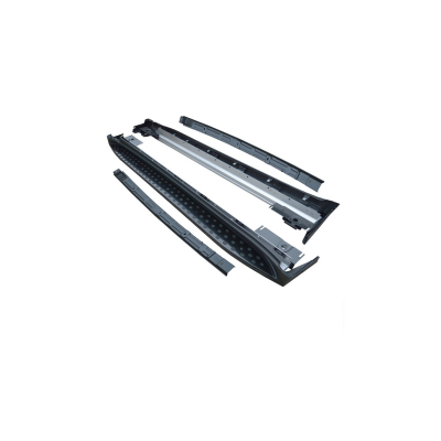 Aluminium Black Side Steps for Mercedes-Benz M W164