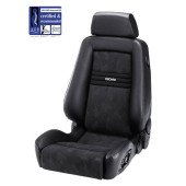 Recaro Ergomed ES Clima Racing Seat - Black Leather