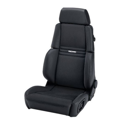 Recaro Orthopaedic Racing Seat - Black Dinamica & Leather