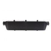 "High-Performance 550x140x65 Black Intercooler with 2.5" Inlet"