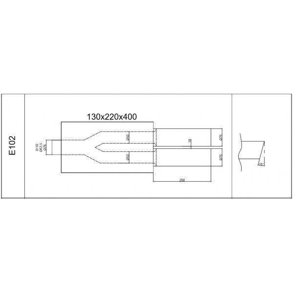50mm Muffler for Enhanced Performance and Sound Quality