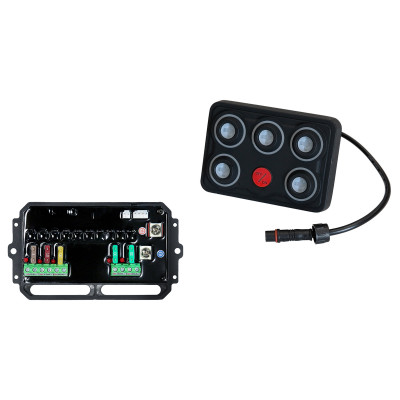 5-Switch Circuit Controller for Smart Home Automation
