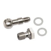 M10x1.5 Banjo Bolt Kit to 4AN with 1.8mm Restrictor