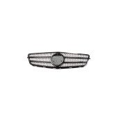 Gloss Black Grill for Mercedes-Benz C W204 S204 Models