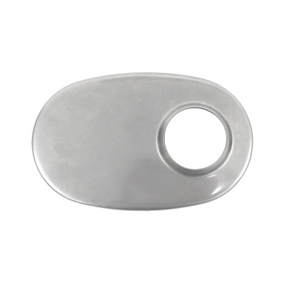 62mm Oval Muffler Cap Side Exit - 127x203mm Design
