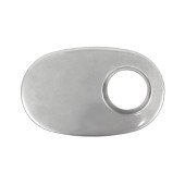 80mm Oval Muffler Cap - Side Exit 127x203mm Exhaust Tip