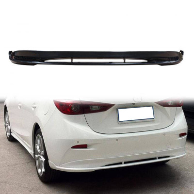 Mazda 3 III MZ Style Rear Valance Diffuser - Enhance Aerodynamics