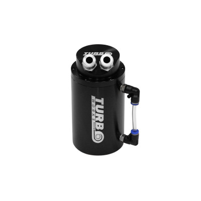 0.7L Black Oil Catch Tank with 20mm Fittings - High Performance