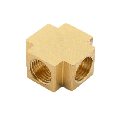 1/8 BSP Brass Female Connector - Durable Plumbing Fitting