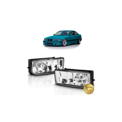 BMW E36 Compact Fog Lights - Enhanced Visibility Upgrade