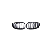 Sport Grille Dual Line Matt Black for BMW 5 E60 E61 2003-2010