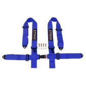 Epman Blue 4-Point Racing Seat Belts - Secure & Stylish