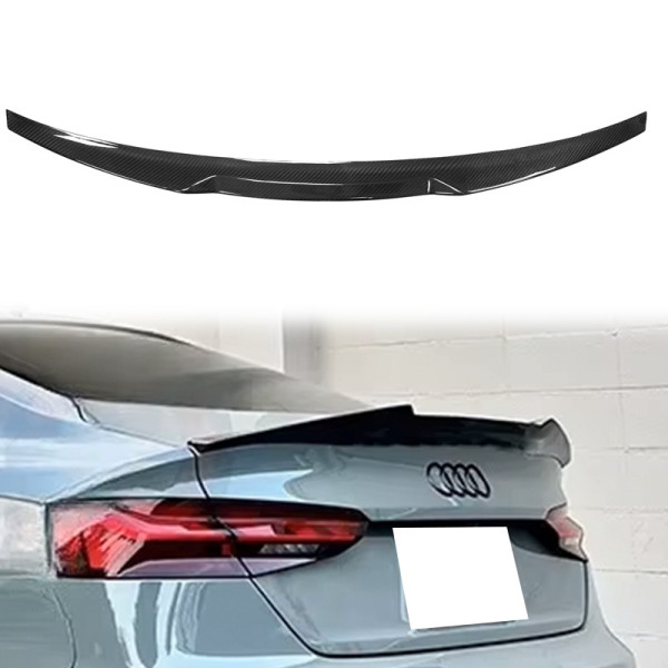 Carbon Fiber Audi A5 F5 M4 Style Spoiler Lip Upgrade