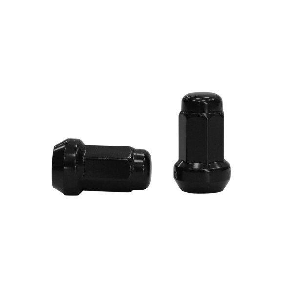 D1Spec Stal Black Anti-Theft Lug Nuts 12x1.25 for Forged Wheels