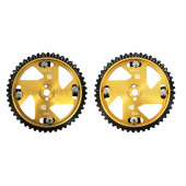 Brian Crower Gold Adjustable Cam Gears for 4G63/Evo VIII