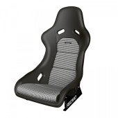 Recaro Pole Position Classic Racing Seat - Black Pepita Leather