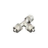 6-4mm Brass T-Type Air Hose Fitting Connector
