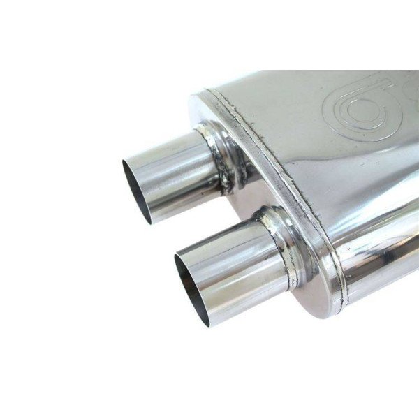 57mm Center Muffler LT 409SS - 355mm Exhaust System Upgrade