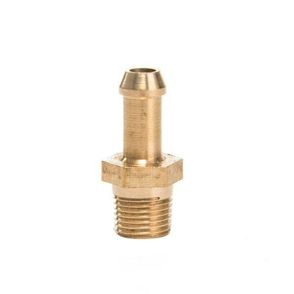 Brass Nipple 1-8 to 6mm Hose Connector - Durable & Reliable