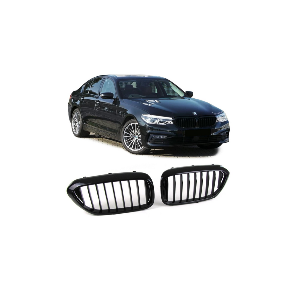 Gloss Black Sport Grille for BMW 5 Series G30 F90 G31 2017-2020