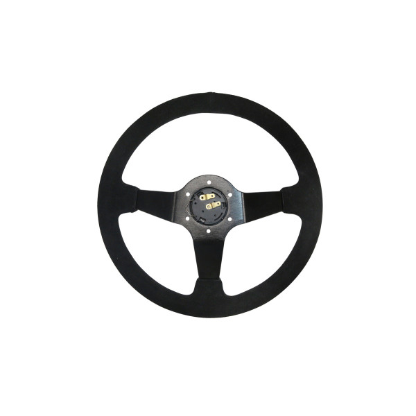 Steering wheel SLIDE 350mm offset:90mm Suede Hydrographics