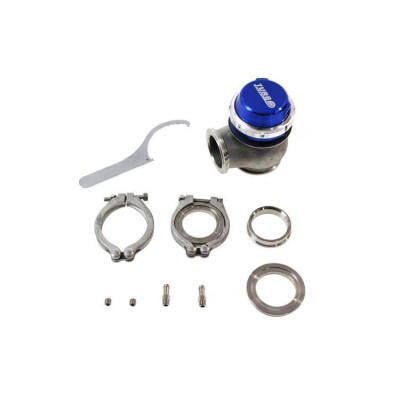 45mm External Wastegate 0.5 Bar V-Band - Blue Finish