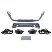 BMW 1 Series F20 F21 Rear Bumper with Dual Exhaust Tips