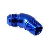 45° AN10 Full Flow Fitting - 3/4 NPT Connection
