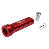 Red Aluminum HandBrake Holder for Enhanced Vehicle Control