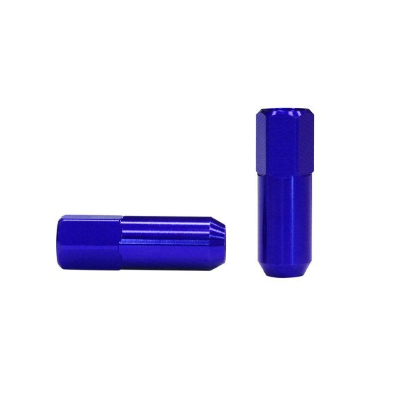 JBR 60mm M12 x1.5 Blue Wheel Lug Nuts - Durable & Stylish