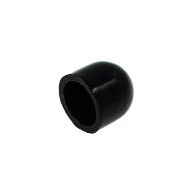25mm Black Vacuum Cap - Durable Seal for Various Applications