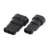 3-Pin Superseal Connector Female - Waterproof Electrical Plug