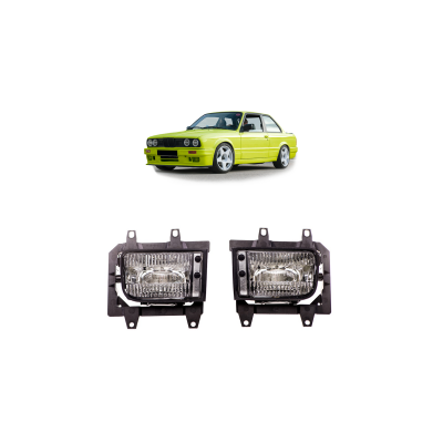 BMW E30 Facelift Fog Lights - High-Quality Replacement Parts