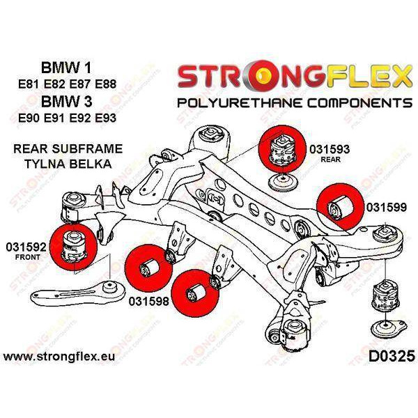 Rear diff rear mounting bush SPORT
