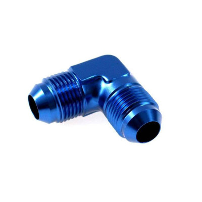 90° AN12 Flare Union - High-Performance Hose Fitting