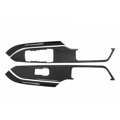 Carbon Fiber Window Switch Panel for 2015-2019 Ford Mustang