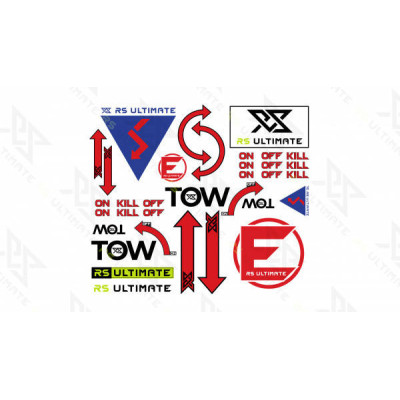 FIA Sticker Set: Vibrant Designs for Every Occasion