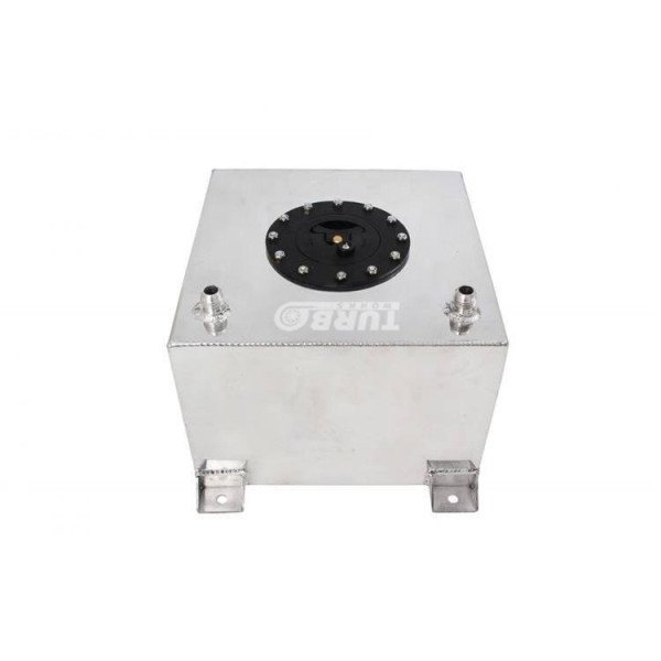 20L Silver Fuel Tank - Durable & Lightweight Storage Solution