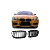 Sport Grille Dual Line Gloss Black for BMW 1 Series F20 F21 2011-2015