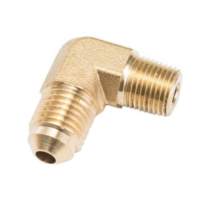 "Brass 90° Adapter 1/8" to AN4 - Durable & Reliable Fitting"