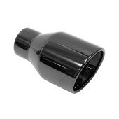 102mm Black Chrome Exhaust Tip with 63mm Inlet Size