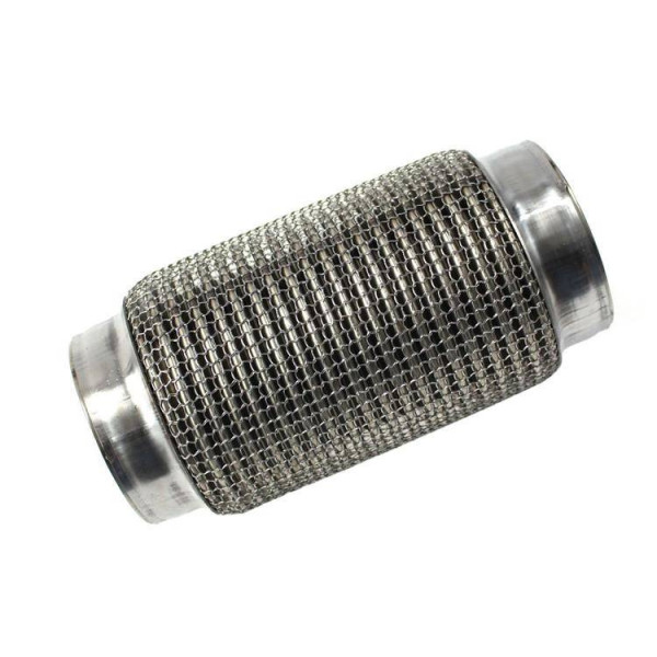 Reinforced 304SS Exhaust Flex Pipe 76x200mm - Durable & Flexible