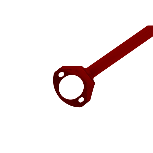 Red Rear Upper Strut Bar for Honda Civic VII EP2 EP3